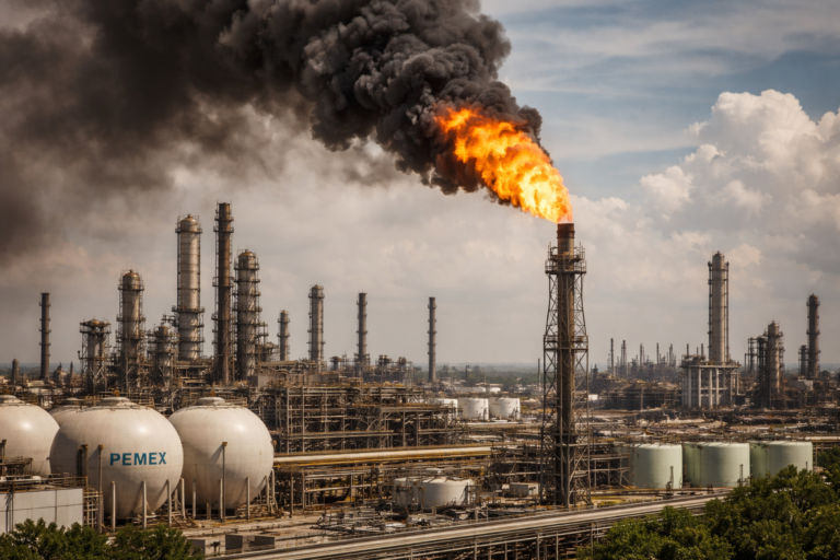 Conflicto en Tabasco: comunidades y ONG exigen freno a emisiones de Pemex