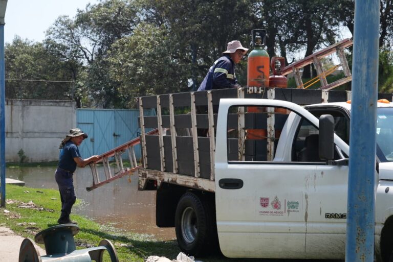 Reparación de fuga en Topilejo exhibe desgaste de infraestructura hidráulica en CDMX