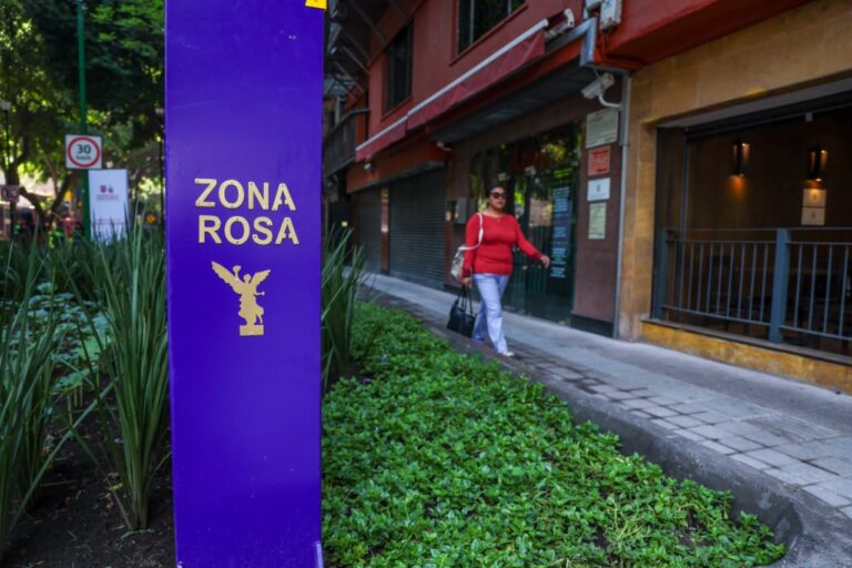 Rehabilitación de Zona Rosa busca atraer turismo y recuperar espacio público en CDMX