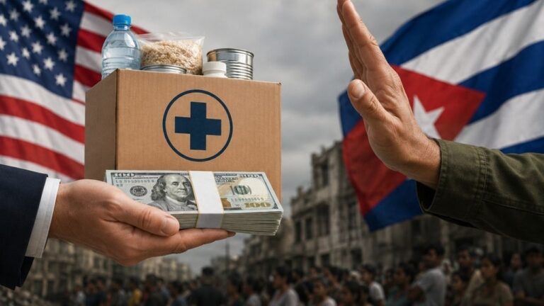 Cuba acepta 100 mdd en ayuda humanitaria de EU bajo condiciones