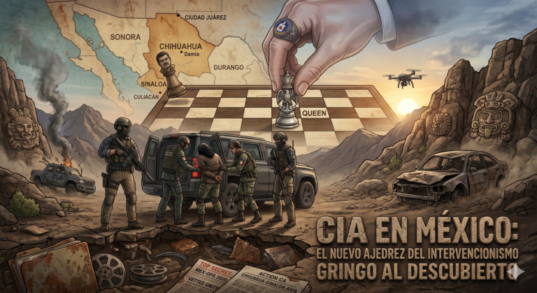 CIA en México: el nuevo ajedrez del intervencionismo gringo al descubierto