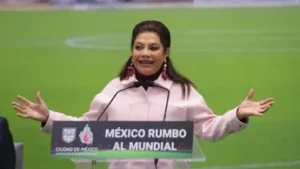 Clara Brugada anuncia infraestructura, transporte y canchas como legado del Mundial 2026