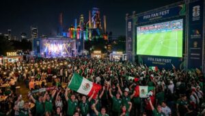 Ni el Mundial pudo contra la lluvia: cancelan transmisión en el Fan Fest del Zócalo