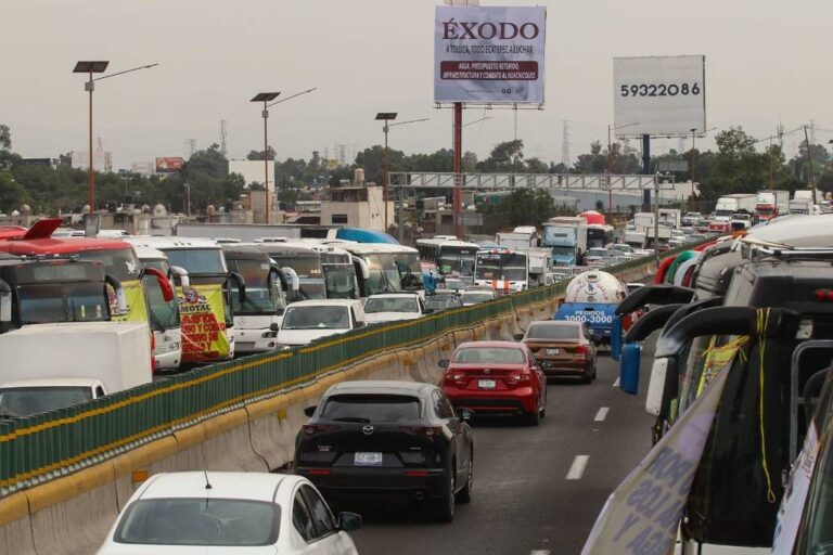 AMOTAC inicia paro nacional: estas son las carreteras afectadas y los puntos críticos en la CDMX hoy