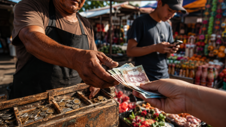 Pago digital avanza en CDMX, pero el efectivo sigue reinando en tianguis