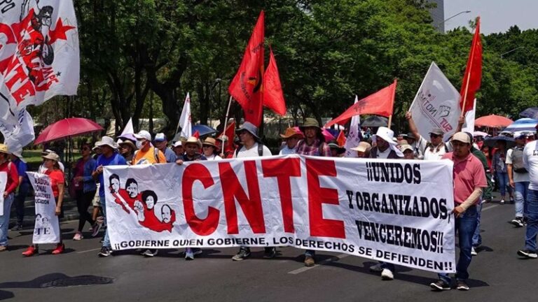 Se esperan cierres y retrasos: CNTE y Ayotzinapa convocan protestas en la CDMX este viernes