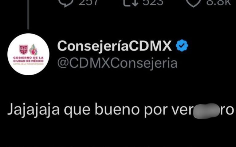 Consejería Jurídica de CDMX denuncia hackeo tras polémico mensaje en su cuenta oficial de X