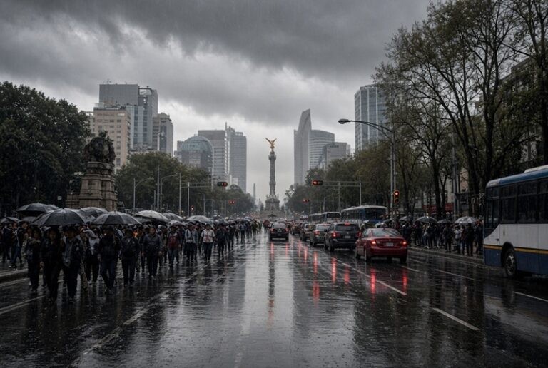 Caos vial en CDMX: tres marchas y 17 bloqueos saturan vialidades este martes