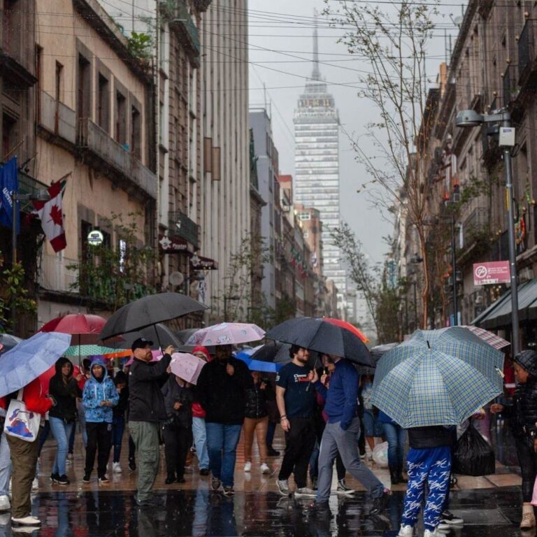 No guardes el paraguas: prevén tormentas eléctricas y granizo en la CDMX