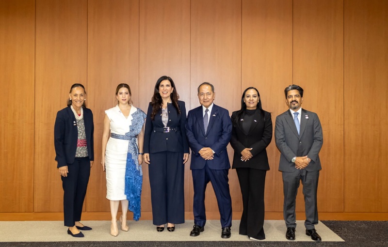 Kenia López garantiza certidumbre jurídica a empresarios japoneses ante el T-MEC