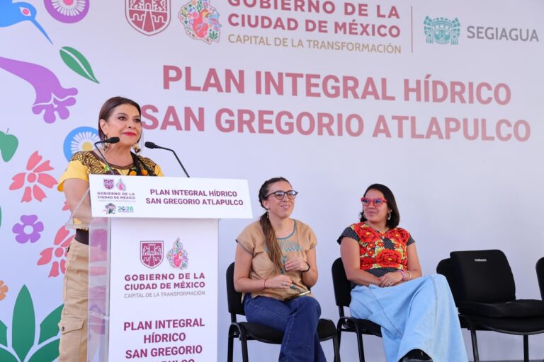 Inversión histórica en Xochimilco busca cerrar el ciclo del agua y fortalecer las chinampas
