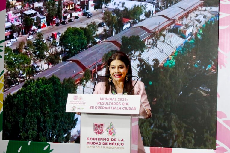 Gobierno de CDMX atribuye al Mundial 2026 récord en empleo, turismo y actividad económica
