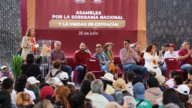 Laura Itzel y Faruk llaman a fortalecer la unidad en Coyoacán