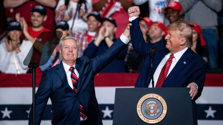Muere Lindsey Graham, senador republicano y aliado de Donald Trump