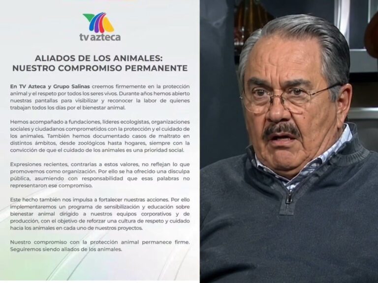 TV Azteca anuncia programa sobre bienestar animal tras polémica de Pedro Sola