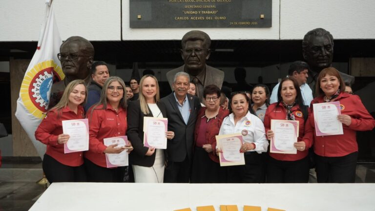 CTM reconoce a 480 mujeres sindicalistas del país