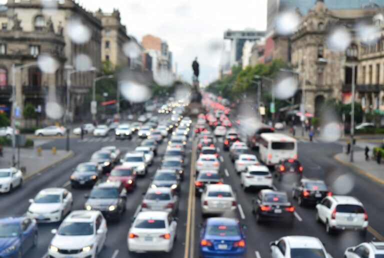 Movilidad y clima en CDMX: afectaciones viales y lluvias este viernes