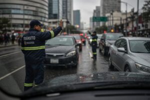 Colapso vial en CDMX: bloqueos, fallas en Metro y lluvias de 75 mm