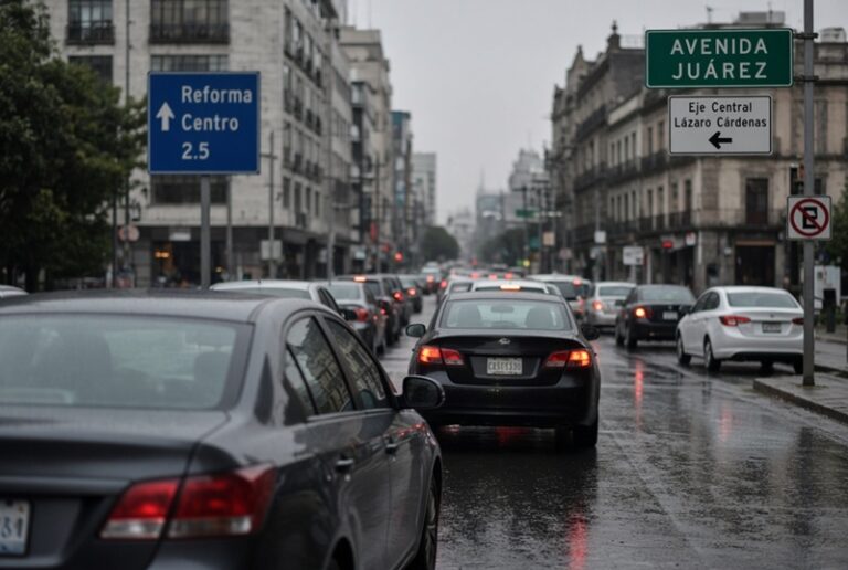 Colapso vial en CDMX por bloqueos, demoras en Metro y Hoy No Circula
