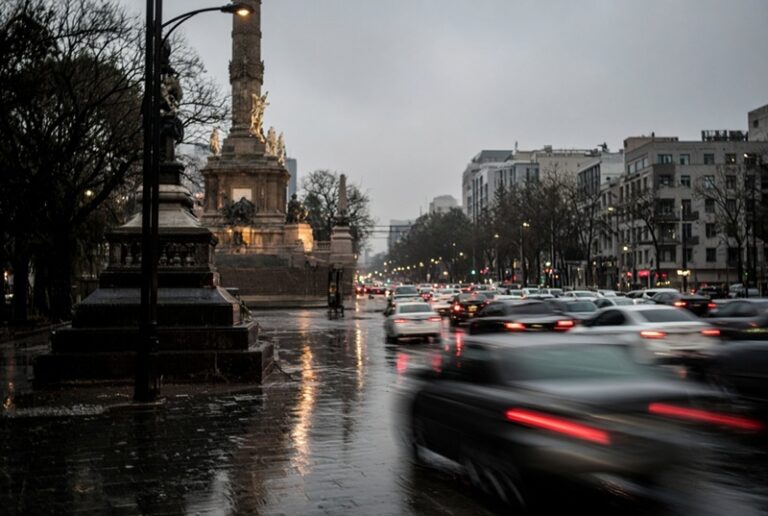 CDMX registra movilizaciones, lluvias y restricciones viales este jueves 17