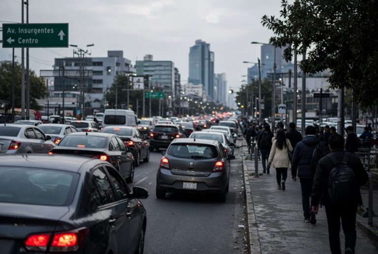 Bloqueos en CDMX por 15 movilizaciones afectan movilidad este 25 de septiembre