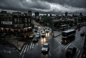 Movilidad en CDMX golpeada por marchas, saturación en Metro y lluvias