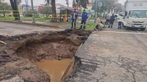 San Juan de Aragón sigue en obras tras falla geológica que fracturó la red de agua
