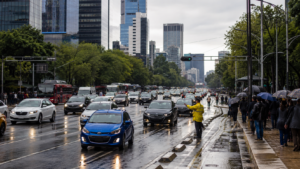 Lluvias, movilizaciones y eventos mundialistas complicarán la movilidad este miércoles en la CDMX