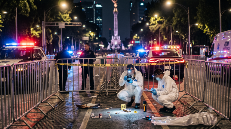 Fiscalía CDMX investiga cuatro decesos en Paseo de la Reforma tras festejos