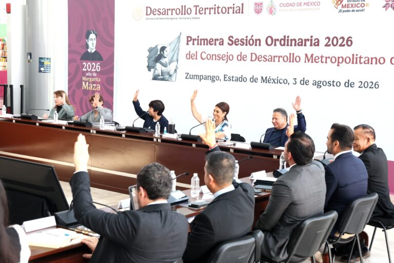 Consejo Metropolitano aprueba la incorporación de Huitzilac y perfila nuevos mecanismos de coordinación