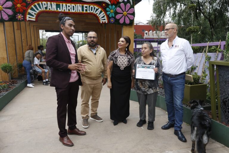 Medio millón de visitantes respaldan al Jardín Flotante Tlallipan en CDMX