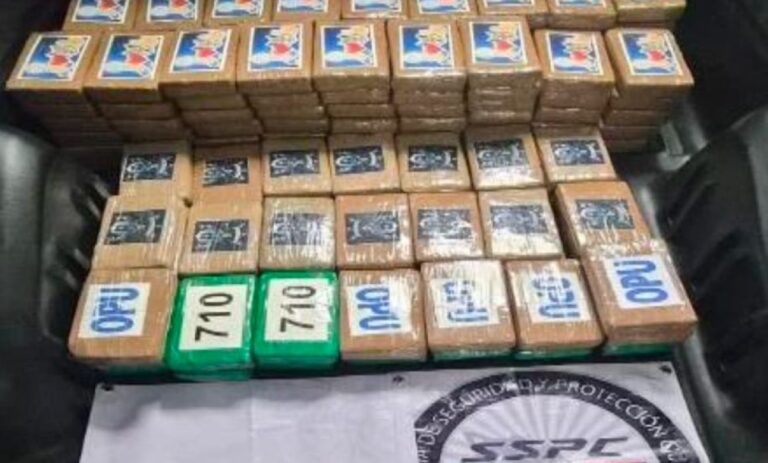 Operativo coordinado asegura 217 kilos de cocaína en el sur de la Ciudad de México