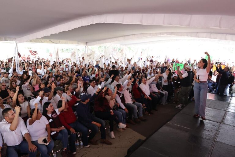 “No estás sola”: Mery Pozos encabeza respaldo a Claudia Sheinbaum en Jalisco
