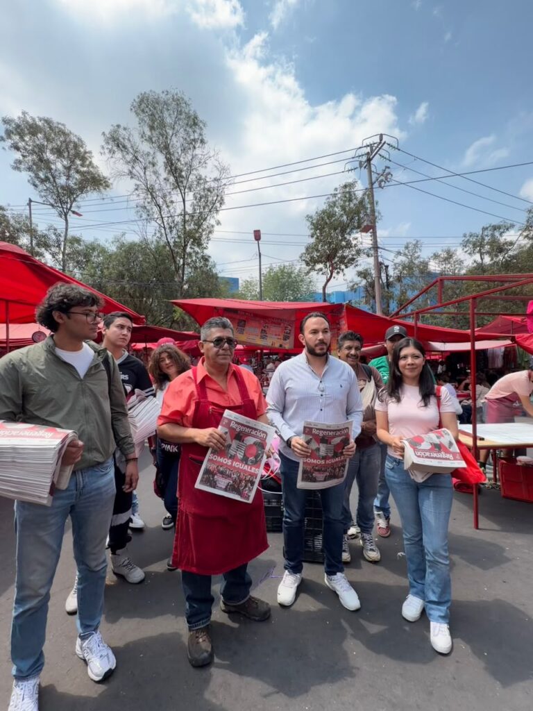 Faruk Miguel invita a vecinos de Coyoacán al Tianguis del Imán