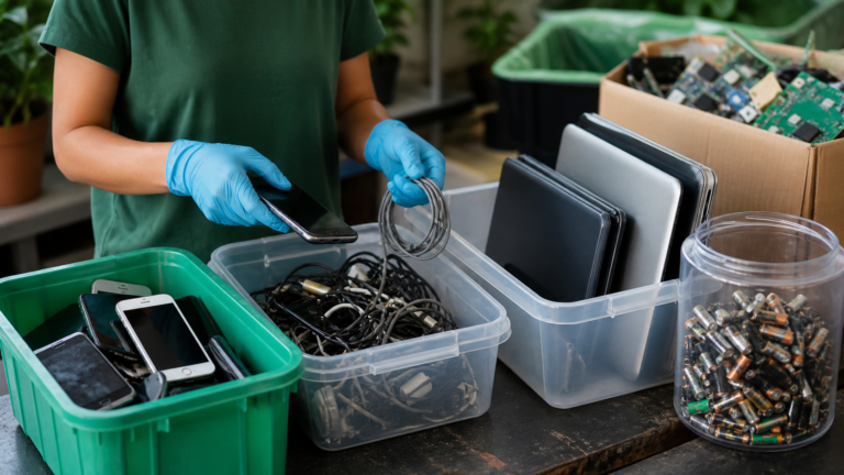 ¿Qué pasa con tu celular cuando lo tiras a la basura?