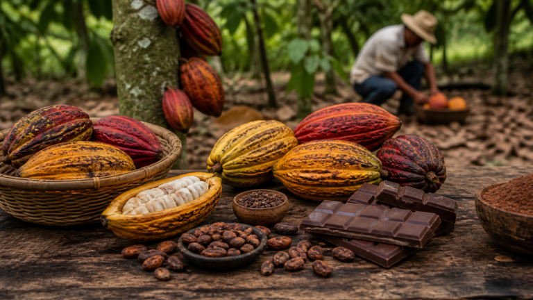 ¿De dónde viene el cacao que termina en tu chocolate?