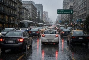 Lluvias y marcha de seguridad en Metro CDMX alentan la movilidad