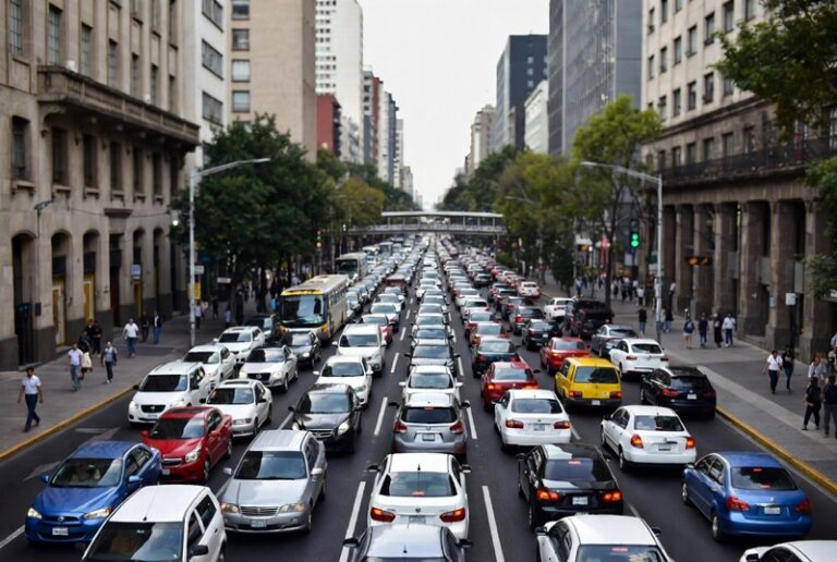 Caos vial en CDMX este 1 de agosto por marchas y bloqueos