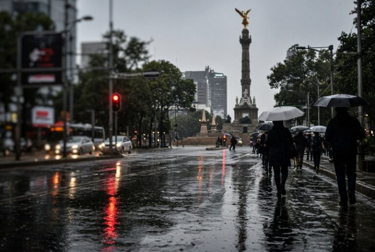 CDMX registra marcha movilidad lenta lluvias y restriccion vehicular este 10 octubre