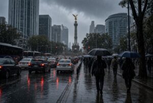 Tráfico y lluvias mantienen complicada la movilidad en CDMX este martes