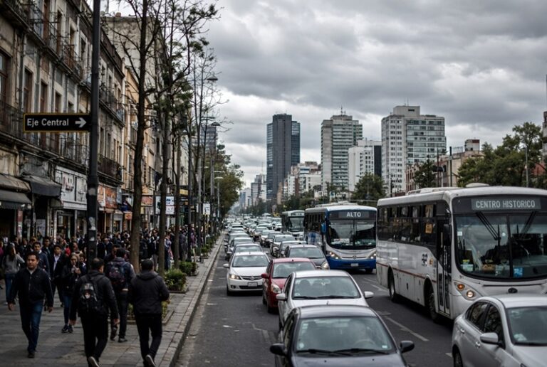 Caos vial en CDMX por marchas, bloqueos y saturación en el Metro