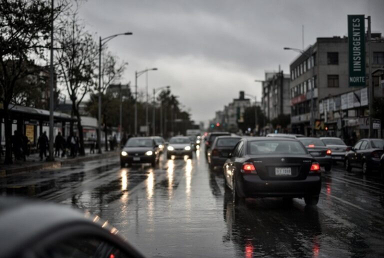 Movilidad en CDMX: 9 concentraciones y lluvia impactan vialidades clave