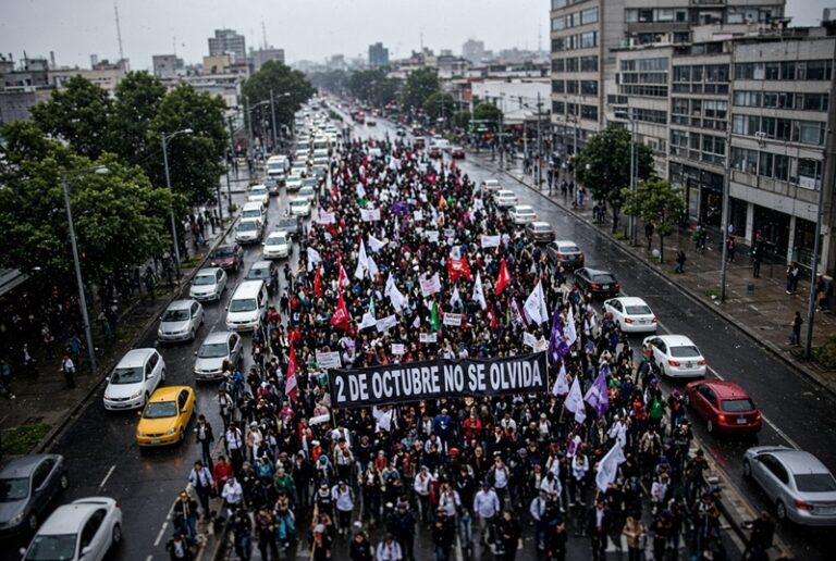 ¡Ni perdón ni olvido… ni tráfico fluido! El 2 de octubre pone en jaque al Centro de la CDMX