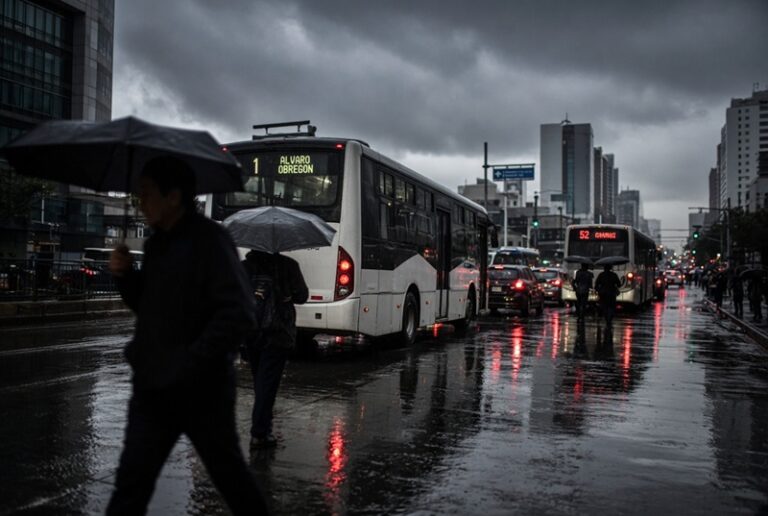 ¡Caos en la CDMX este 13 de agosto! Marchas, lluvias y Metro saturado