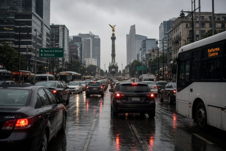 Colapso vial en CDMX: 36 concentraciones y recortes en Metro paralizan movilidad