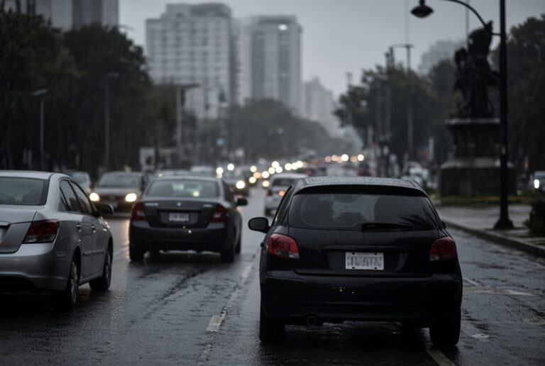 Caos vial en CDMX por marchas bloqueos y lluvias este martes