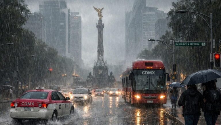 Lluvias y tormentas eléctricas marcarán la tarde de este miércoles en CDMX