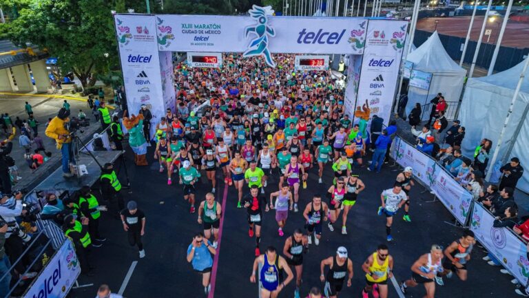 42 kilómetros de esfuerzo: así se vivió el Maratón CDMX 2026