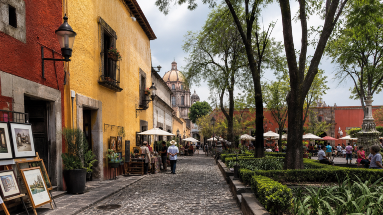 San Ángel a pie: historia, arte y plazas para recorrer al sur de CDMX