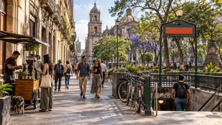 Tres rutas para descubrir la CDMX a pie y cuidar tu tiempo